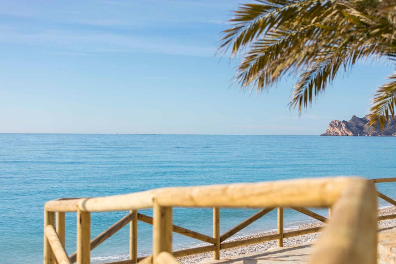 Exclusive Beachside 3 Bedroom Apartment With Pool In Altea Buitenkant foto
